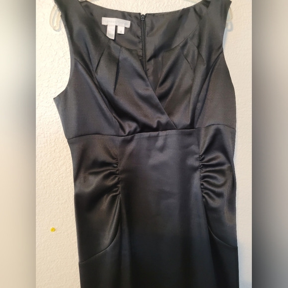 London Times Classic Black Sleeveless Party Dress Size 4 - Picture 3 of 10